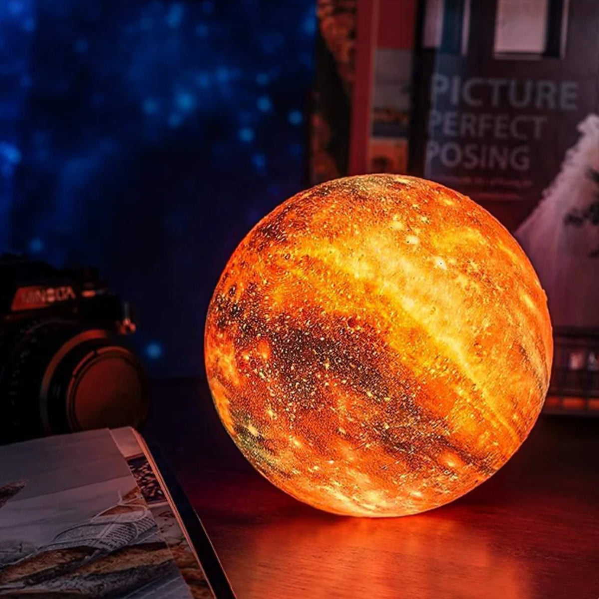 Moon Lamp 3D Galaxy Light