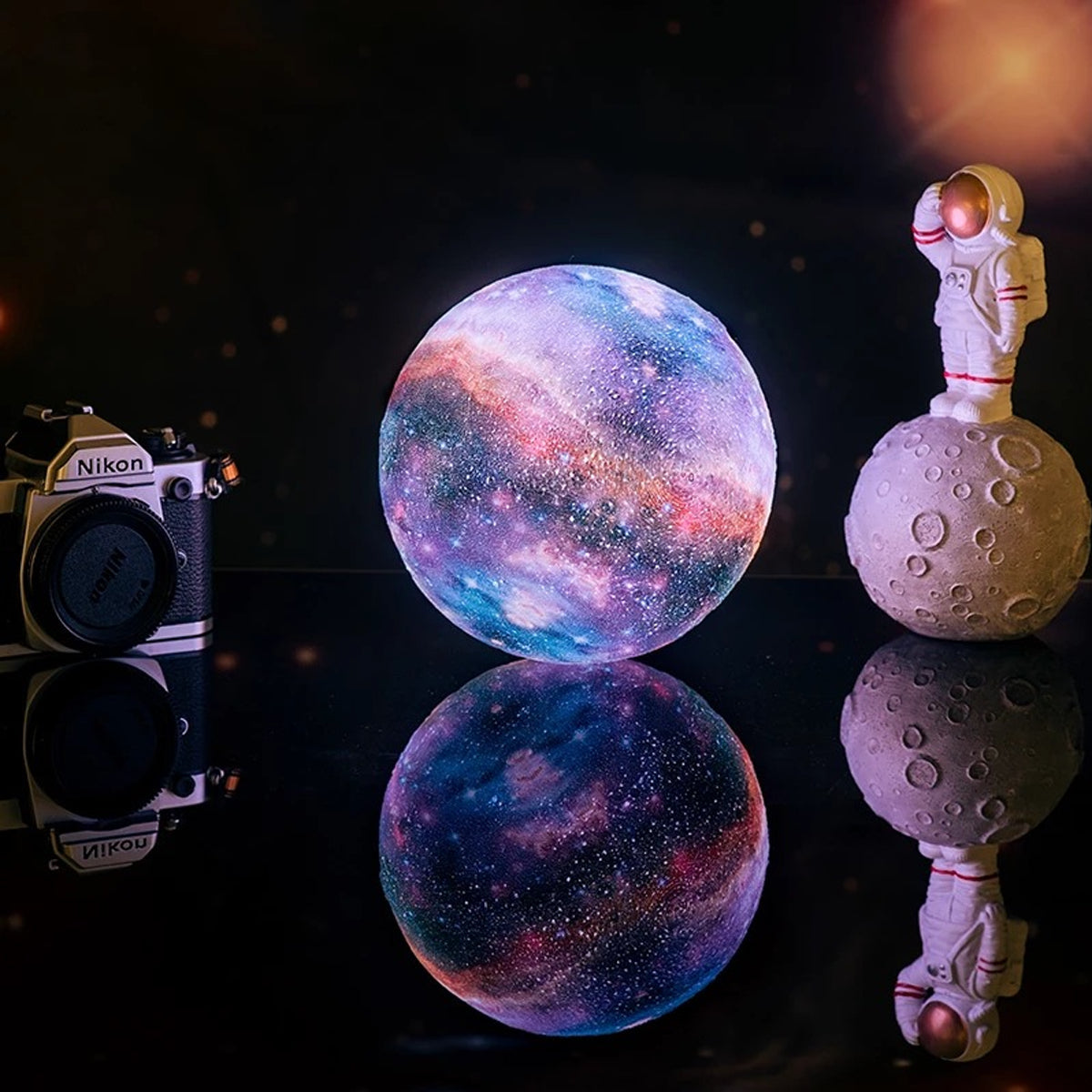 Moon Lamp 3D Galaxy Light