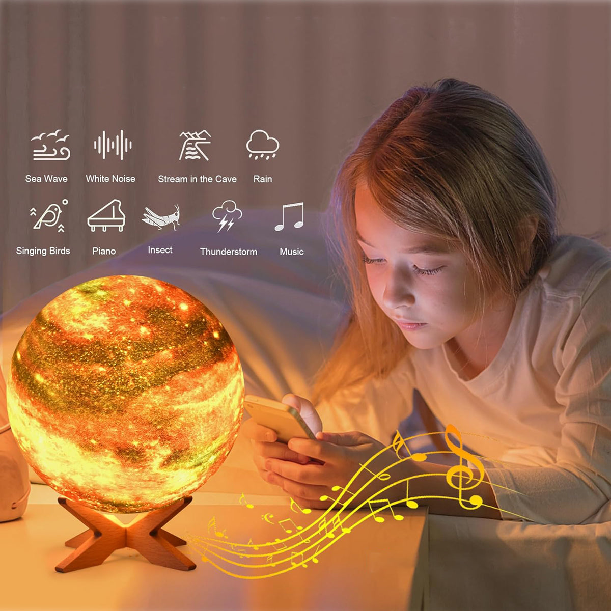 Moon Lamp 3D Galaxy Light