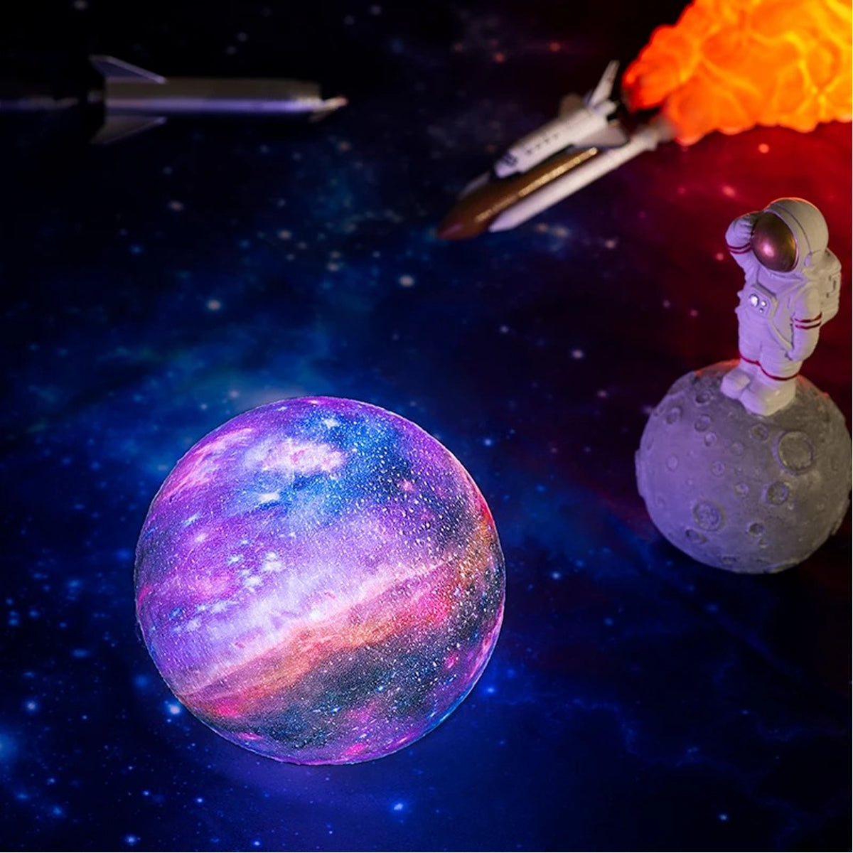 Moon Lamp 3D Galaxy Light